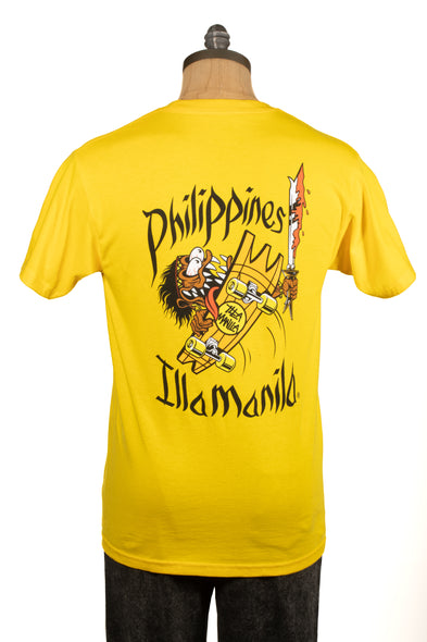 Killa Warrior Tee - Yellow