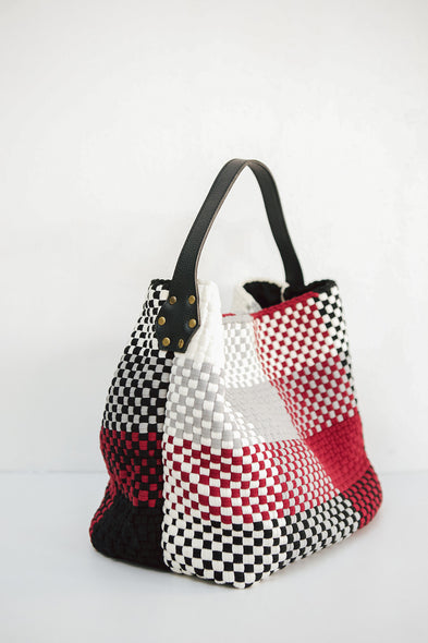 Buslo In Blocks Bag - Red
