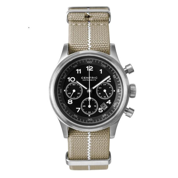 Pilot Chronograph Modern (Ivory) - Nylon Strap