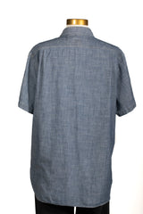 Upcycled Langkit 1 Of 1 Short-Sleeve Woven - Blue Chambray